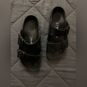 Birkenstock Black Double-Strap Sandals